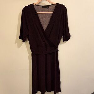 Apt. 9 Women's Dark maroon Wrap Dress